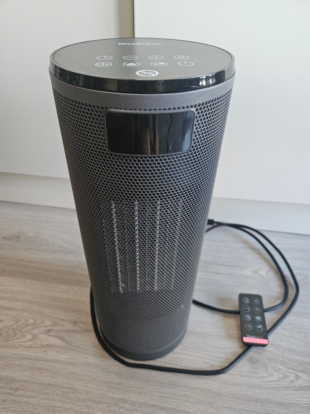 Omni Heat kachel ventilator met afstandsbediening, 30 tot 80 cm, Kachel, Minder dan 60 cm, Ophalen of Verzenden