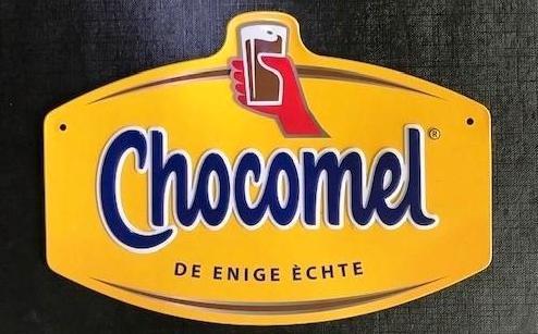 Chocomel bord Nutricia Reclamebord de enige echte, Verzamelen, Merken en Reclamevoorwerpen, Verzenden, Nieuw, Reclamebord