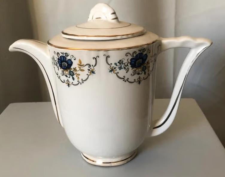 Vintage theepot, koffiepot, cafetière Moulin des Loups, Antiek en Kunst, Ophalen of Verzenden