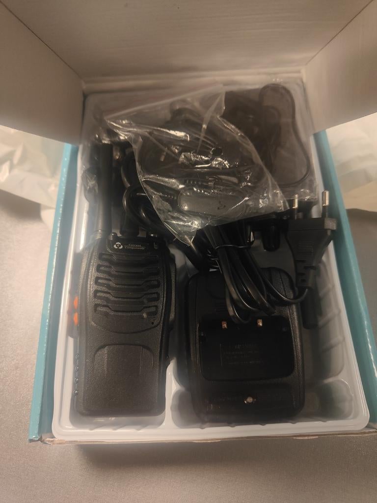 Portofoon set - Zo goed als nieuw, Ophalen of Verzenden, Zo goed als nieuw, Portofoon of Walkie-talkie