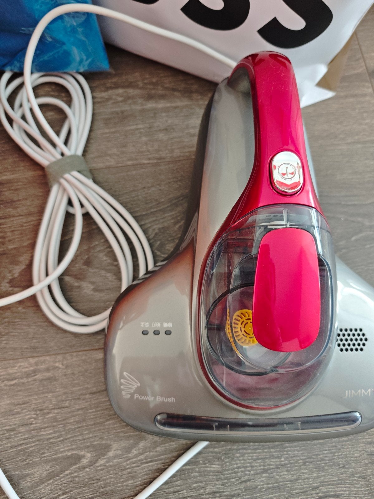 JIMLed Power Brush for bed Stofzuiger  - Compact en Krachtig, Overige merken, Verzenden, Nieuw, Geschikt voor harde vloeren
