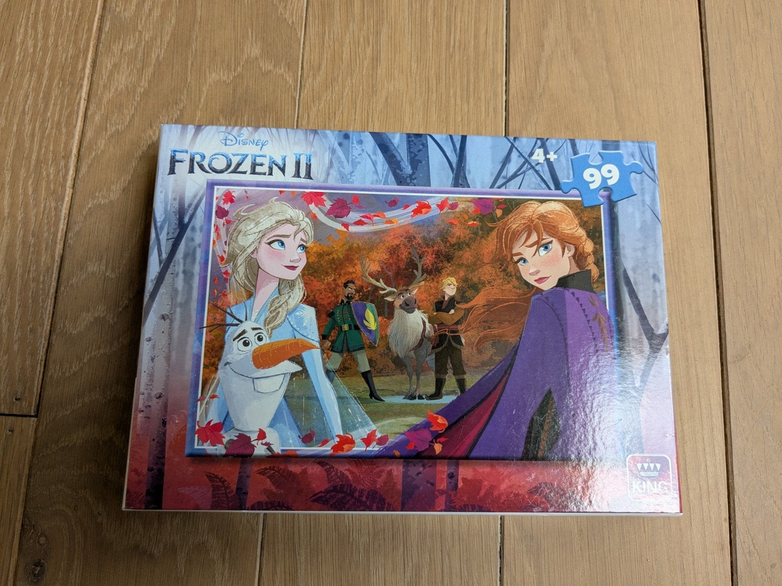 Frozen puzzels 99 en 160 stukjes, Ophalen of Verzenden, Meer dan 50 stukjes, 6 jaar of ouder