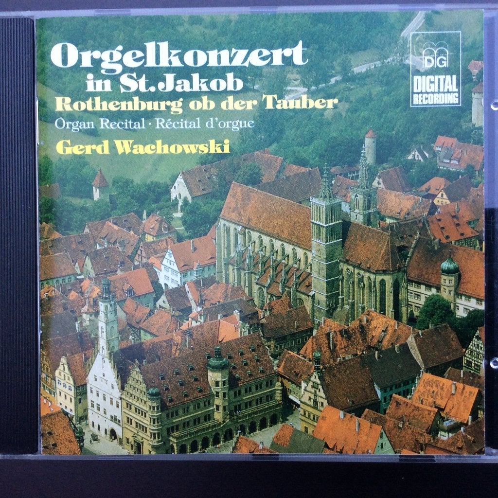 Orgel - Gerd Wachowski, Rothenburg ob der Tauber, Ophalen of Verzenden, Classicisme, Zo goed als nieuw, Overige typen