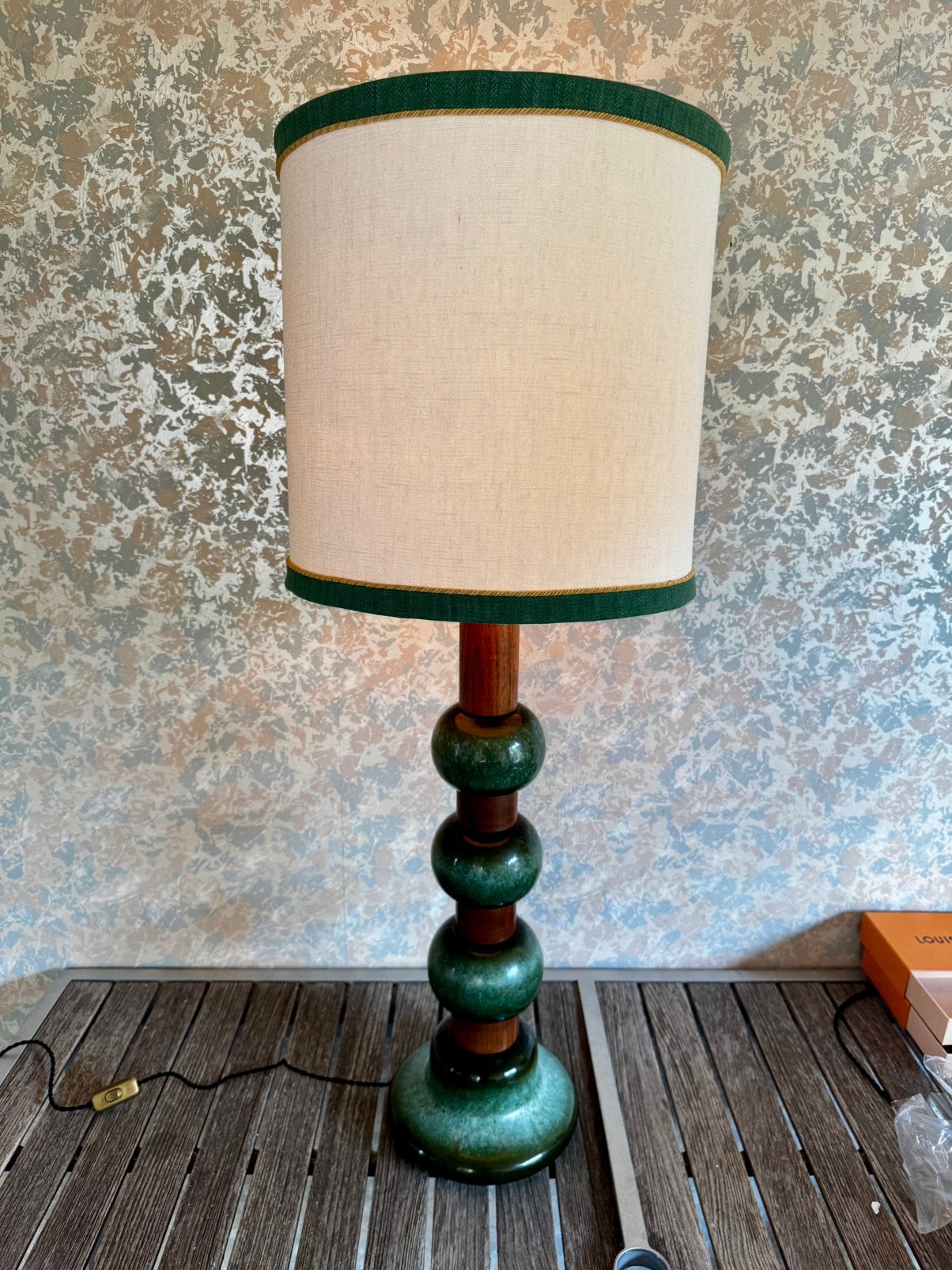 Kaiser Leuchten Keramiek lamp, Keramiek, Wit, Ophalen of Verzenden, Zo goed als nieuw