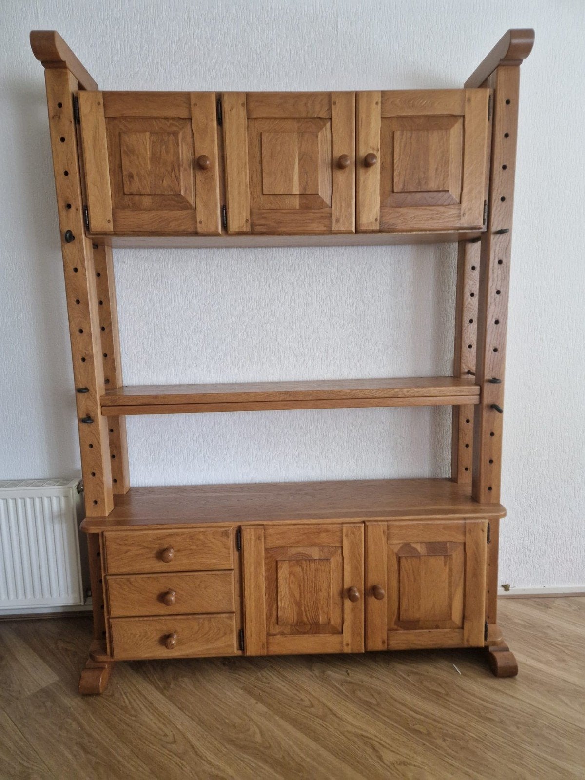 Nette eiken kaaskast, Ophalen, Zo goed als nieuw, 25 tot 50 cm, 200 cm of meer