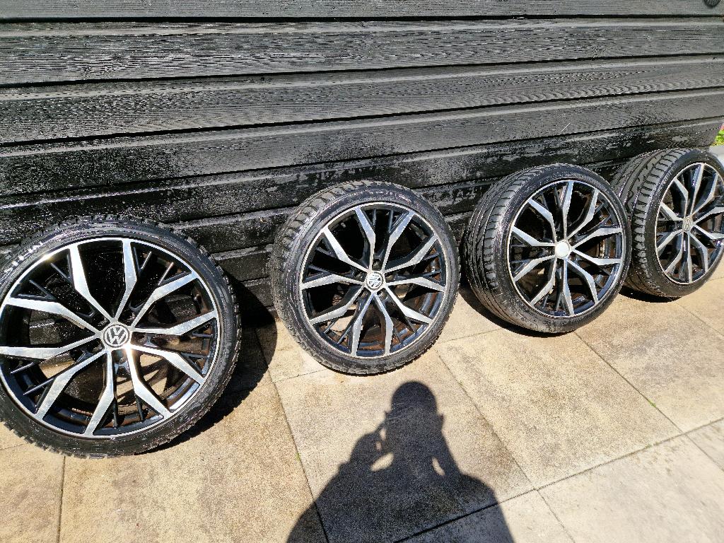 18 inch Santiago Look velgen (Type FR692), Ophalen, 18 inch, Gebruikt, Banden en Velgen