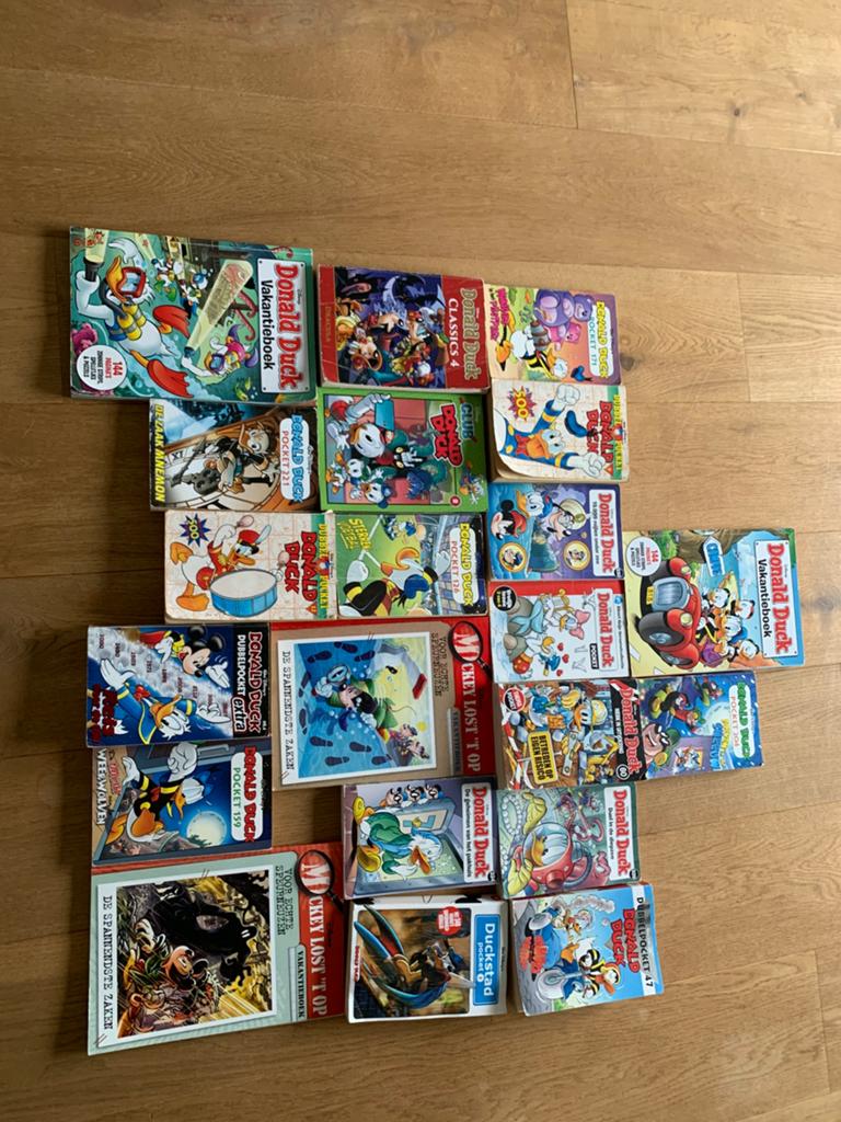Donald Duck pockets, Boeken, Meerdere stripboeken, Ophalen, Gelezen