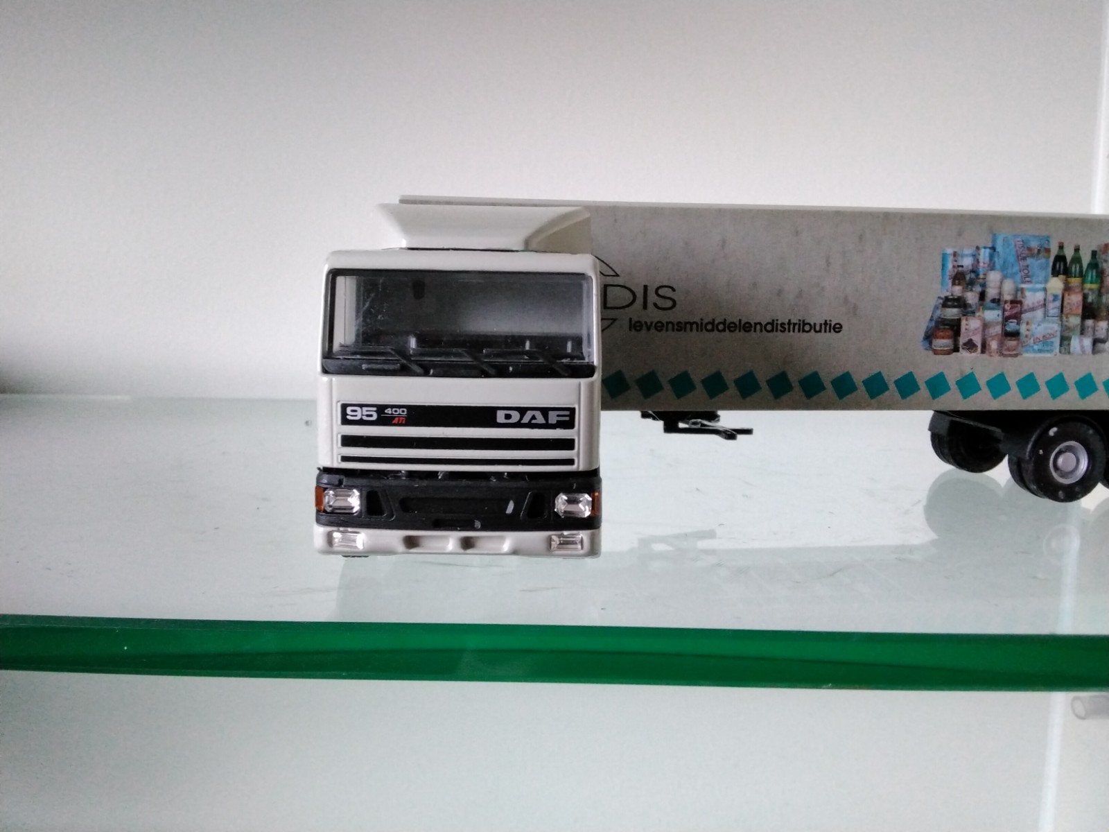 DAF 95 400 CODIS levensmiddelendistributie modeltruck, Overige merken, Groter dan 1:32, Ophalen of Verzenden, Zo goed als nieuw