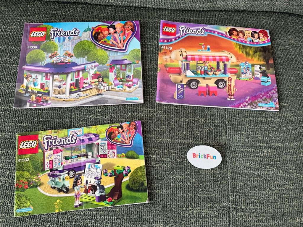 Lego handleidingen Friends., Ophalen of Verzenden, Gebruikt
