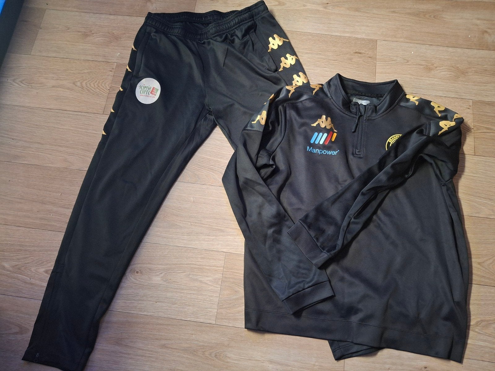 Kappa Grandvaux Foot Trainingspak Maat L, Maat L, Ophalen of Verzenden, Zo goed als nieuw, Trainingspak
