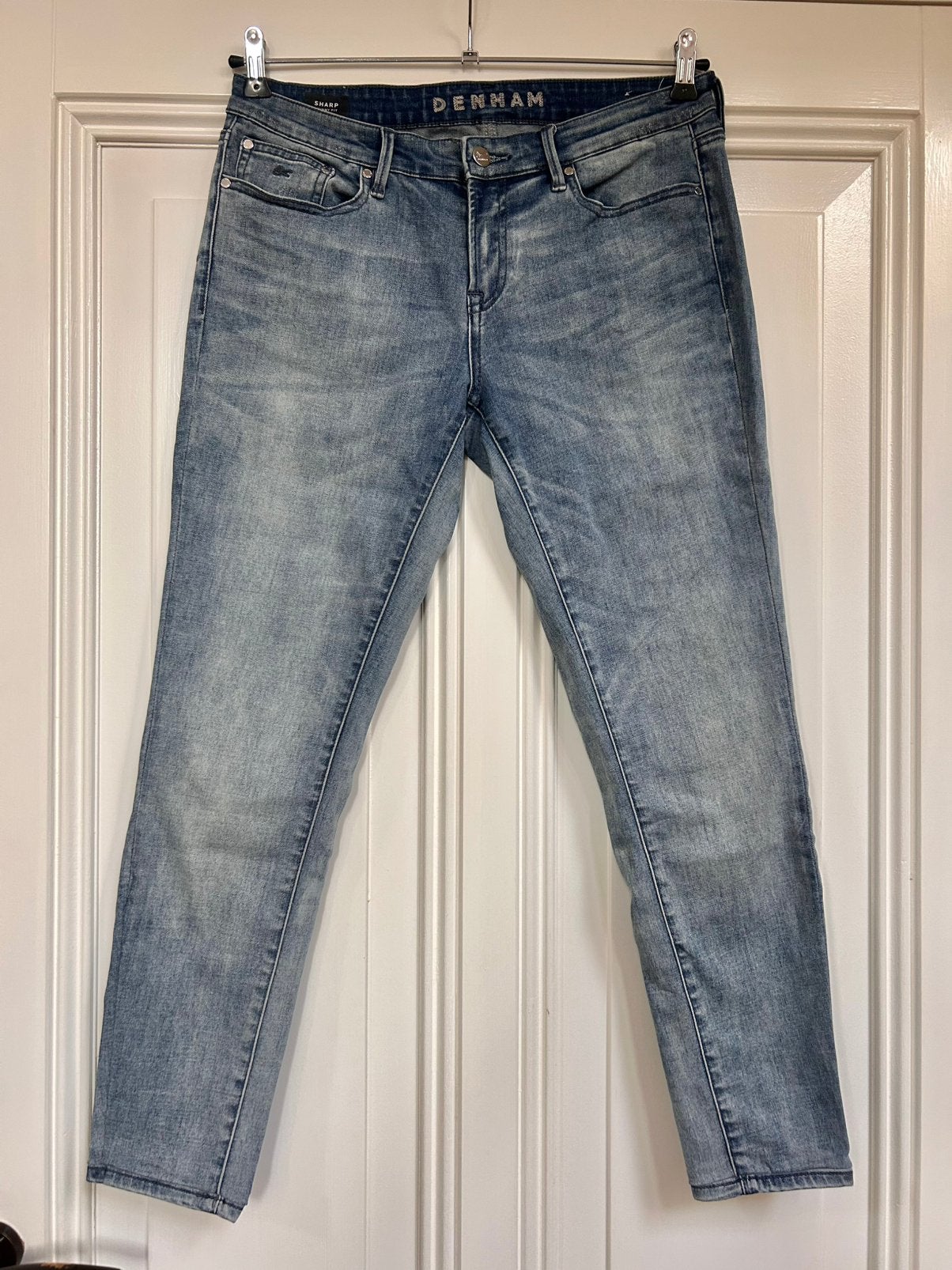 Denham Sharp Skinny Fit maat 30/32 (ingekort), Ophalen of Verzenden, Zo goed als nieuw, Blauw, W30 - W32 (confectie 38/40)