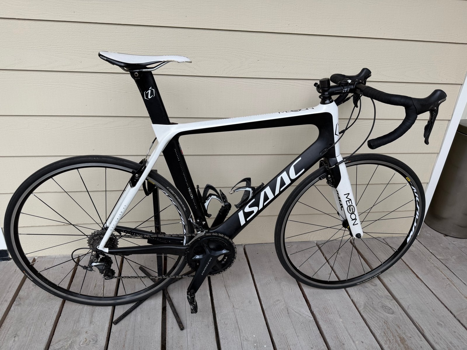 Isaac Meson Aero Racefiets - Carbon, Ultegra, Fietsen en Brommers, 28 inch, Gebruikt, Carbon, 57 tot 61 cm