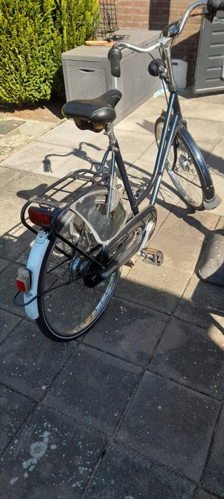 Meiden/damesfiets Gazelle 22inch, Fietsen en Brommers, Fietsen | Meisjes, Ophalen, 22 inch, Gebruikt, Versnellingen