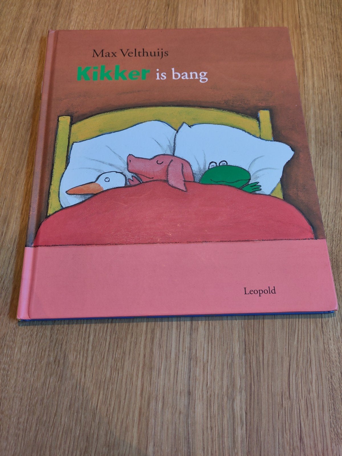 Kikker is bang - Max Velthuijs (Hardcover), Boeken, Ophalen of Verzenden, Zo goed als nieuw, Max Velthuijs, Fictie algemeen