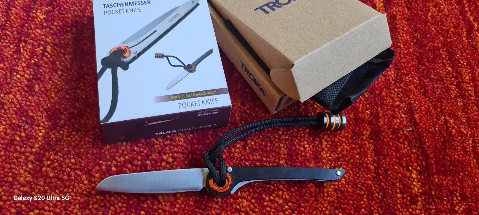 Troika Pocket Knife - Compact en Stijlvol Zakmes, Hobby en Vrije tijd, Ophalen of Verzenden, Zo goed als nieuw