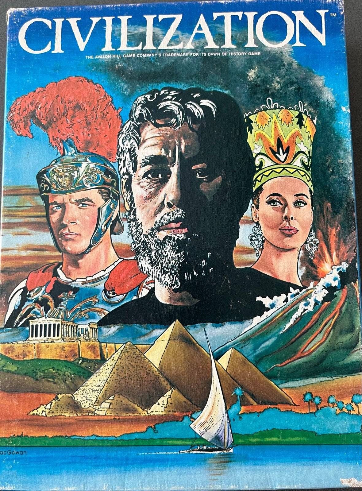 Civilization Bordspel - The Avalon Hill Game Company, Drie of vier spelers, Ophalen of Verzenden, Gebruikt
