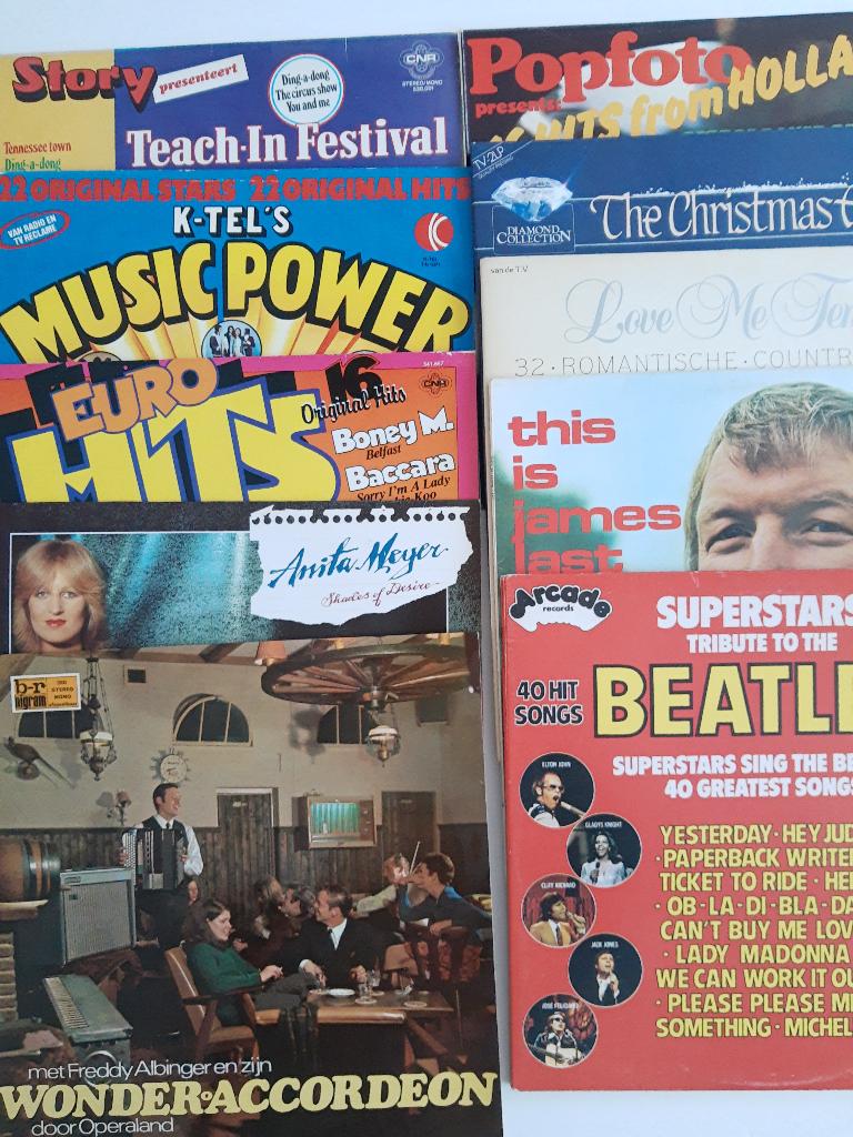 Diverse LP's, Ophalen of Verzenden, Gebruikt, Overige formaten