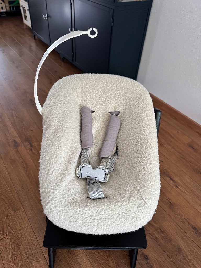 Stokke Trip Trap New Born Seat incl. extra hoezen, Ophalen, Zo goed als nieuw, Overige typen, Stoelverkleiner