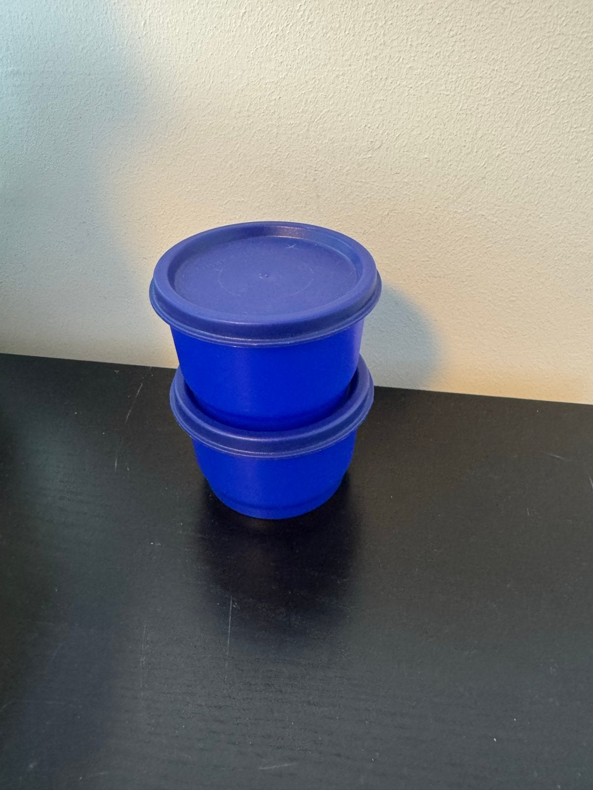 Tupperware 110 ml nieuw set van 2, Ophalen of Verzenden, Nieuw, Blauw, Bak of Kom
