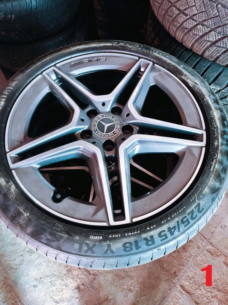 Lot originele AMG & Porsche velgen, Ophalen, Mercedes-Benz