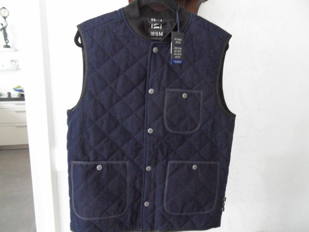 SCOTCH & SODA BODYWARMER 1815 maat M, AMSTERDAMS BLAUW, Ophalen of Verzenden, Nieuw, Maat 48/50 (M), Blauw