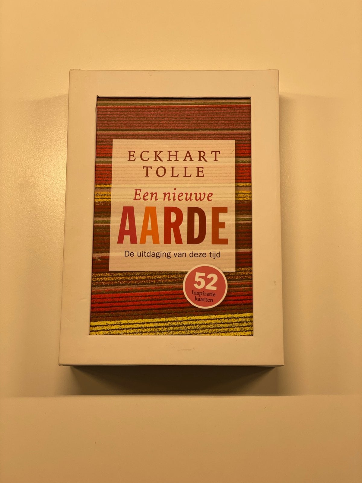 Eckhart Tolle - Een nieuwe aarde: 52 inspiratiekaarten, Ophalen of Verzenden, Zo goed als nieuw, Spiritualiteit algemeen, Overige typen