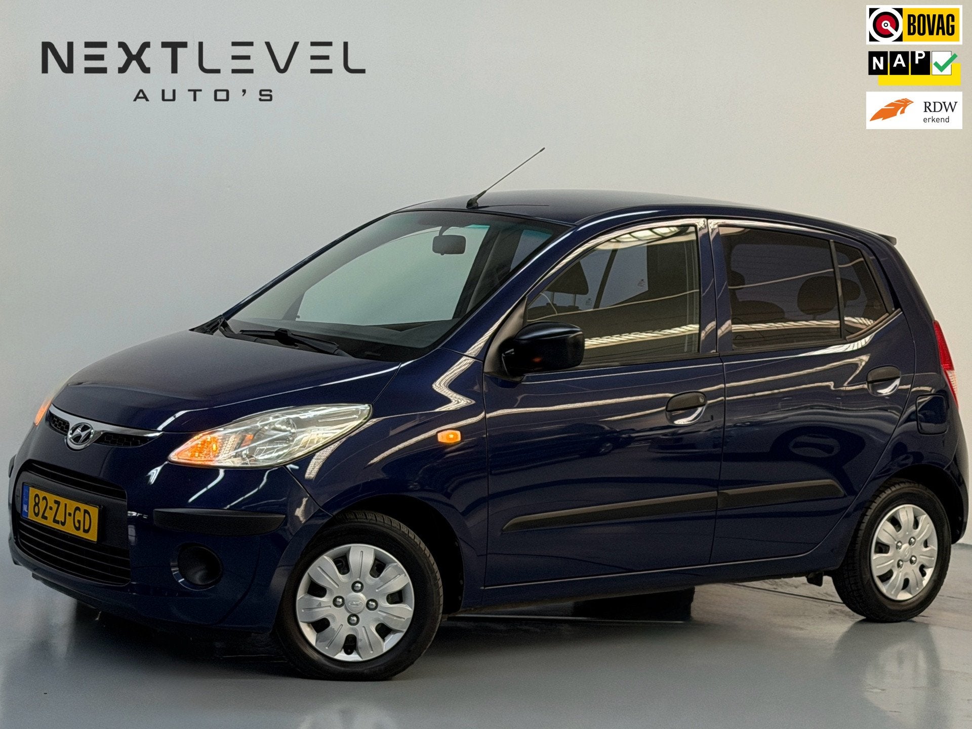 Hyundai I10 1.1 Active Cool D.riem Vv Airco, Auto's, Voorwielaandrijving, Dealer onderhouden, Gebruikt, Leder en Stof