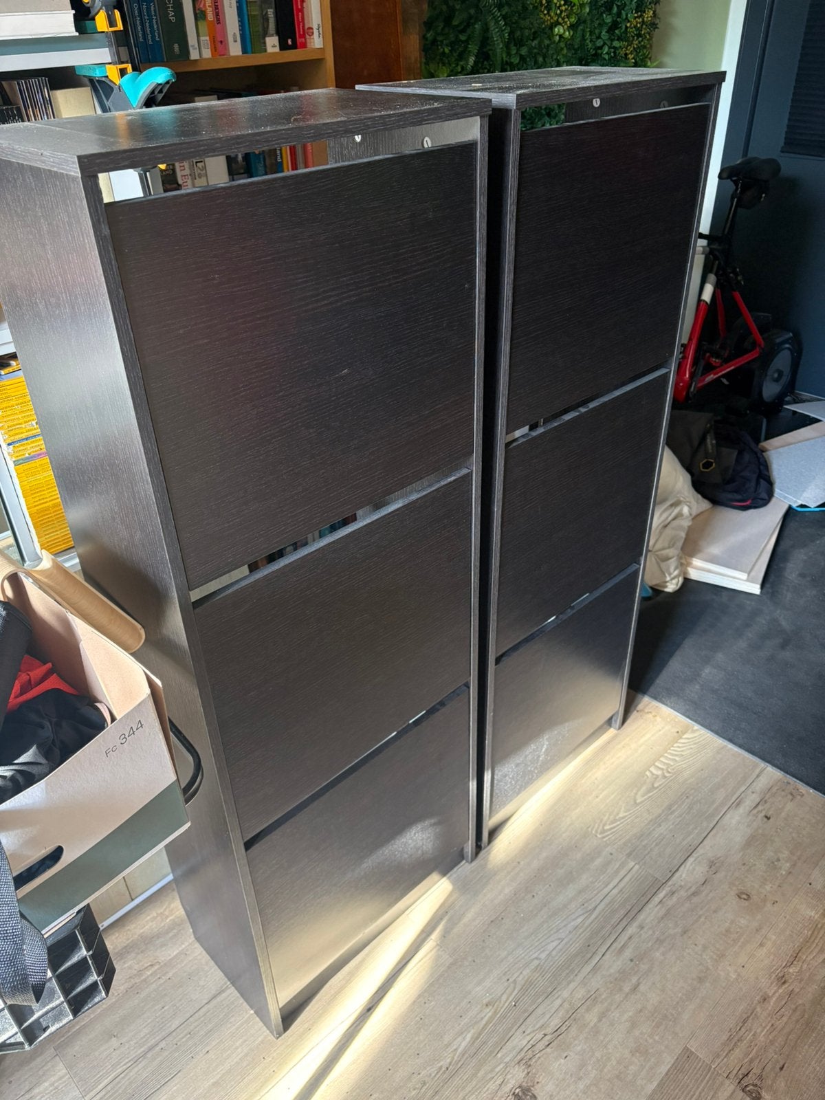 2x ikea bissa, Huis en Inrichting, Ophalen, Gebruikt