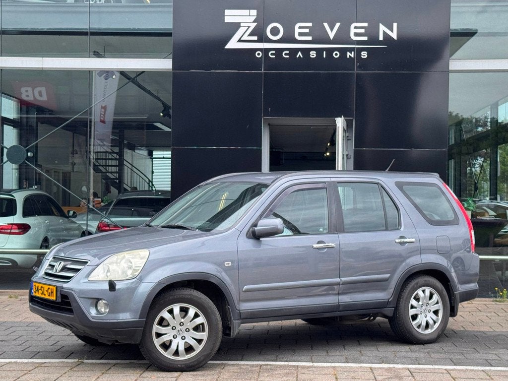 Honda CR-V 2.2D Comfort Export!, Auto's, Honda, Gebruikt, Zwart, 4 cilinders, Origineel Nederlands