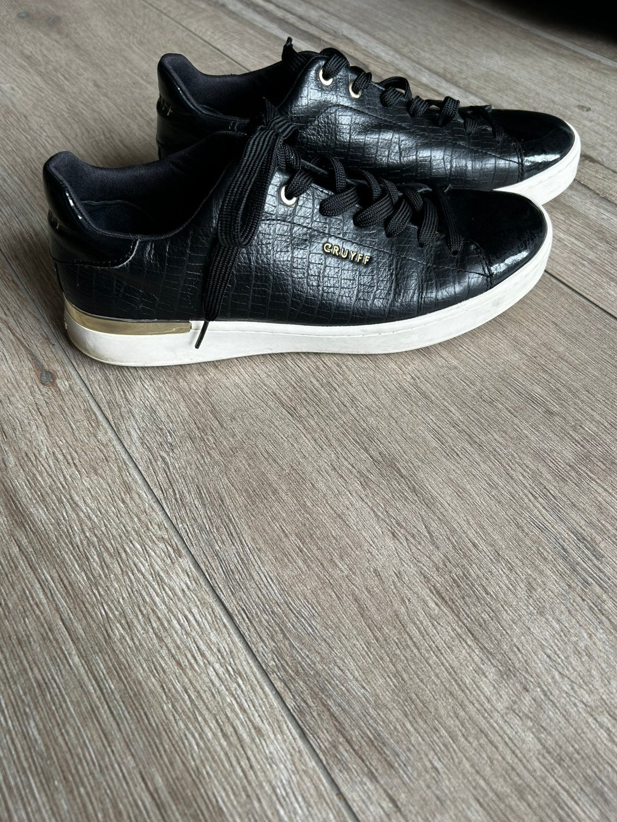 Cruyff schoenen maat 40, Zwart, Ophalen of Verzenden, Sneakers of Gympen, Zo goed als nieuw