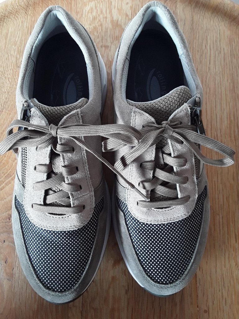 heren schoenen Gabor Rollingsoft maat 7, Overige kleuren, Ophalen of Verzenden, Zo goed als nieuw, Veterschoenen