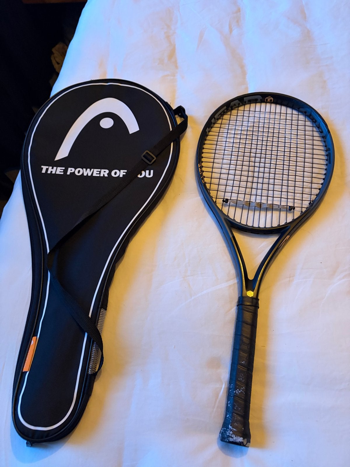 2 Head Tennisrackets met hoes - Gebruikt, Sport en Fitness, Ophalen, Gebruikt, Racket, Head