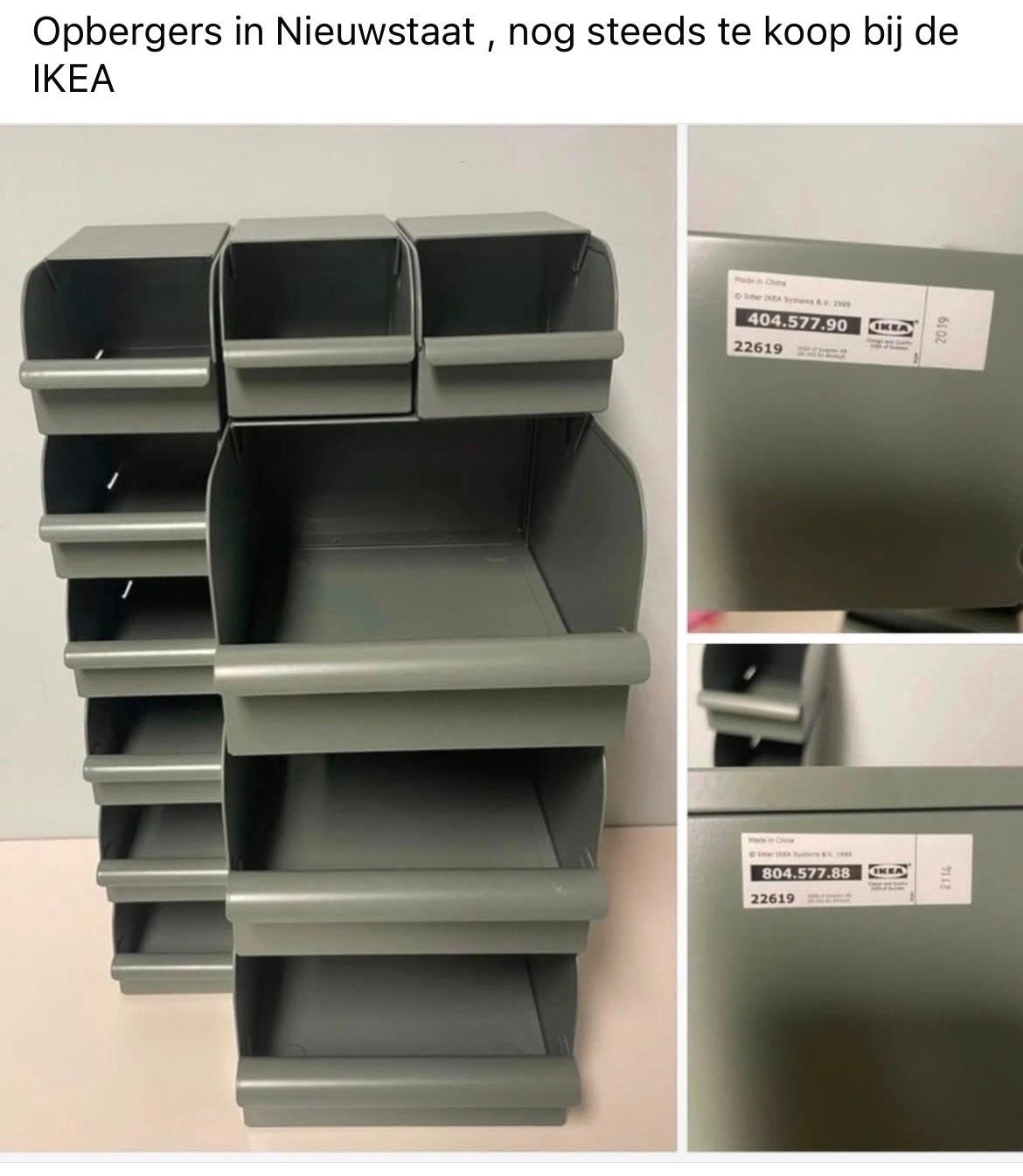 IKEA Opbergers Nieuwstaat - KALLAX/EKET compatibel, Ophalen