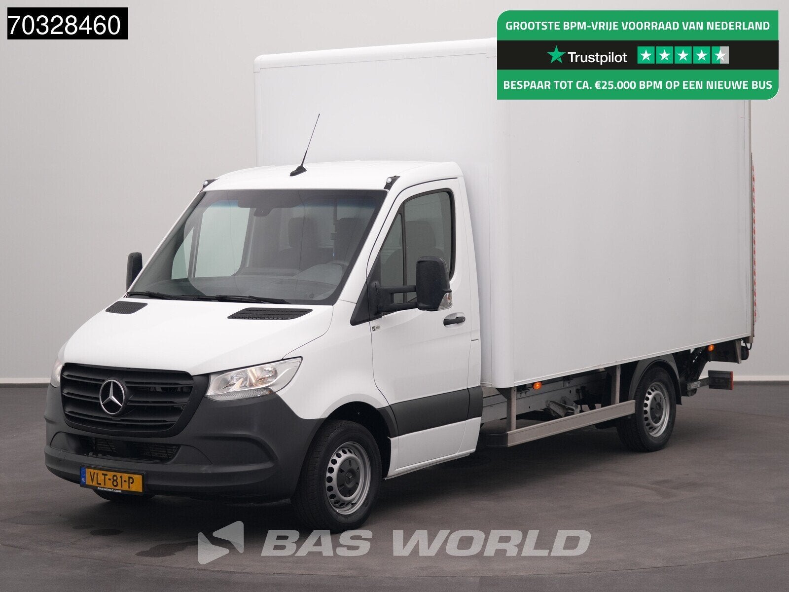 Mercedes Sprinter 314 CDI Automaat Laadklep Bakwagen Airco C, Automaat, Stof, Gebruikt, Euro 6