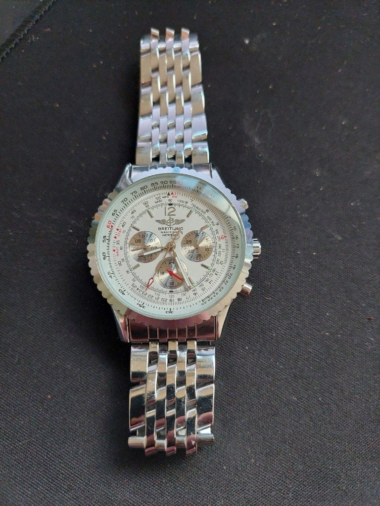 Breitling Navitimer Heritage, Staal, Staal, Breitling, Polshorloge