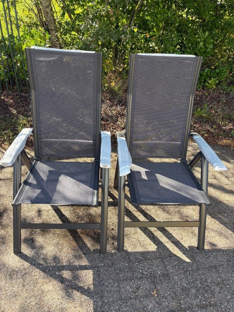 2x Hartman verstelbare tuinstoel – nieuw – €75, Hartman, Hartman, Inklapbaar, Ophalen