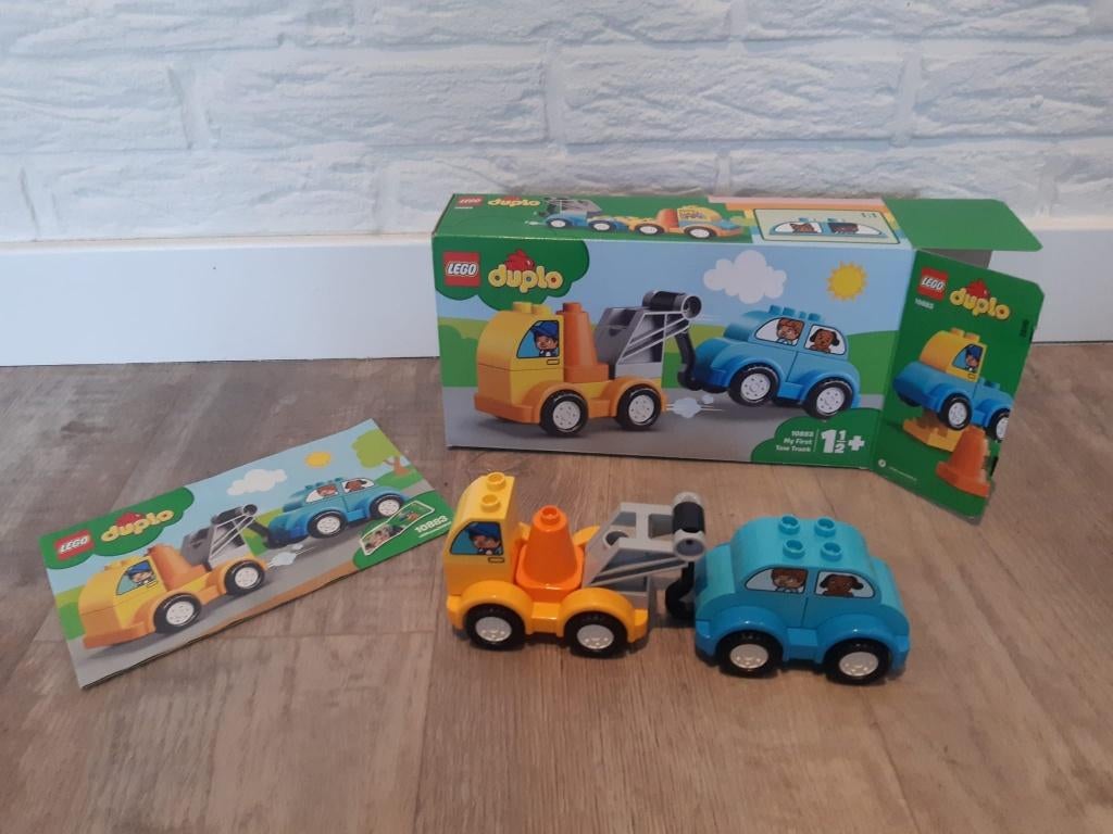 Duplo - Mijn eerste sleepwagen, Ophalen, Compleet, Zo goed als nieuw, Duplo