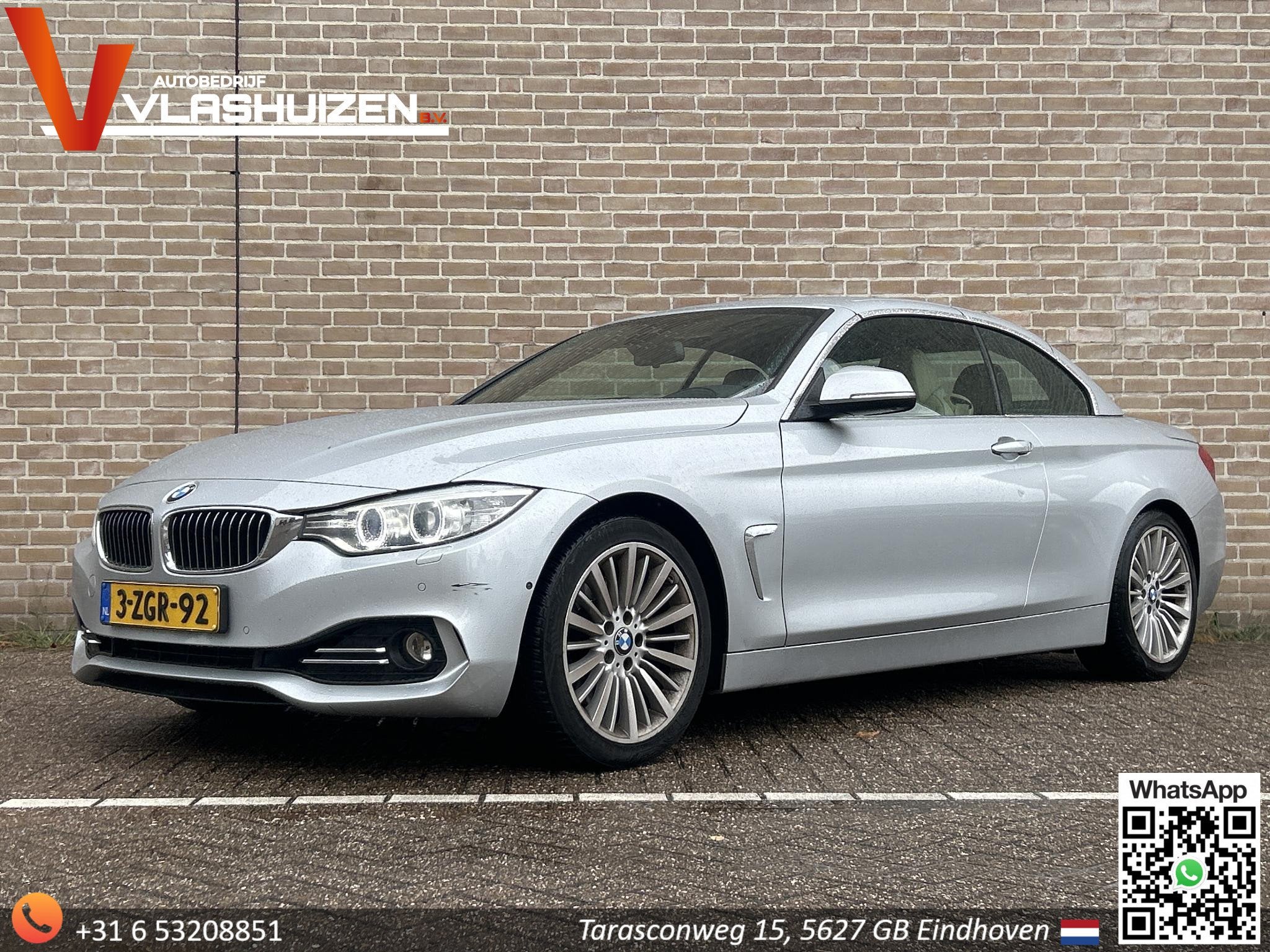 BMW 4-serie Cabrio 428i High Executive | Automaat | Leder |, Auto's, BMW, Automaat, 745 kg, Gebruikt, Cabriolet
