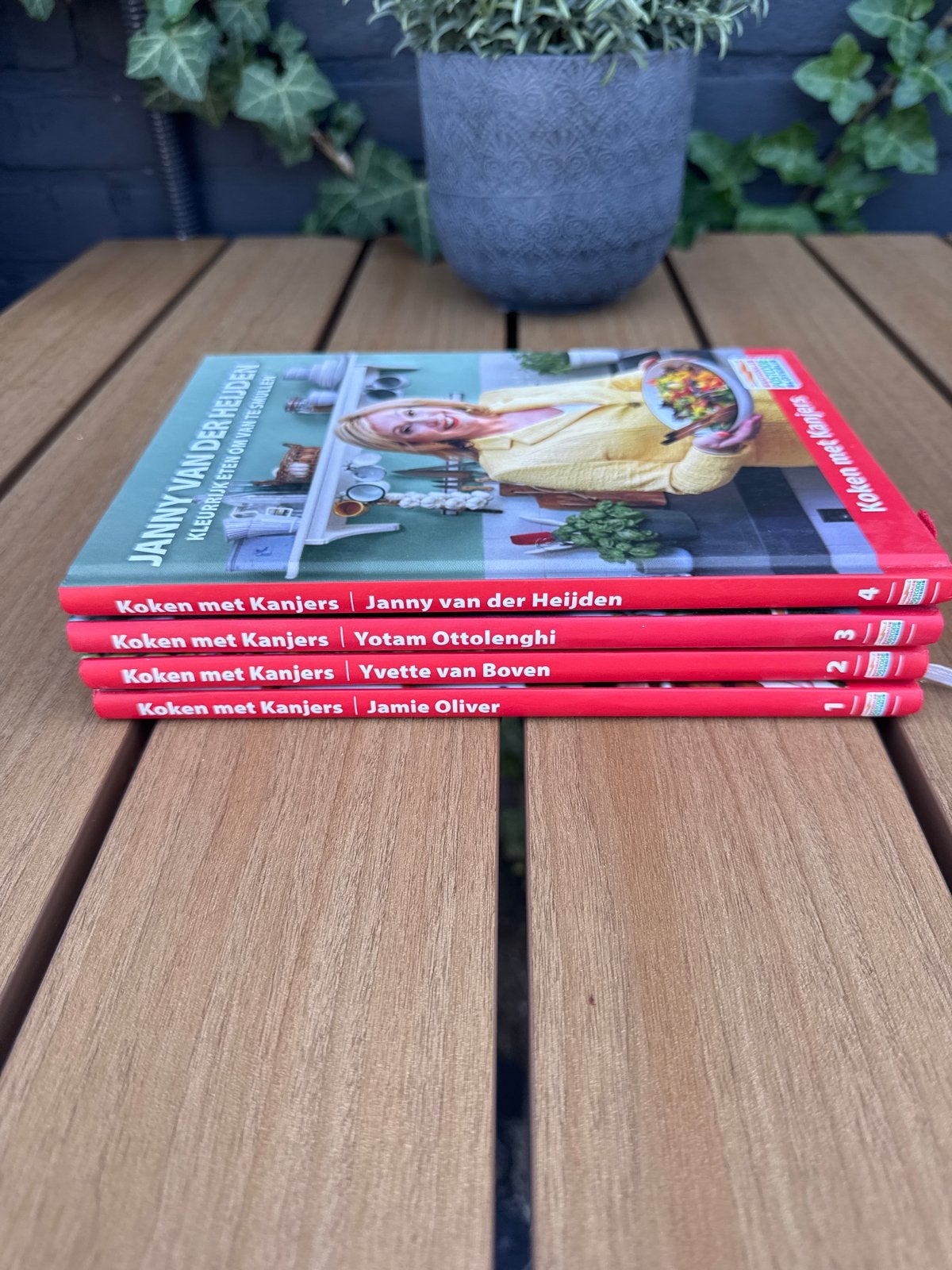 Kookboeken Koken met Kanjers - Janny, Yotam, Yvette, Jamie, Boeken, Kookboeken, Ophalen of Verzenden, Zo goed als nieuw, Overige gebieden