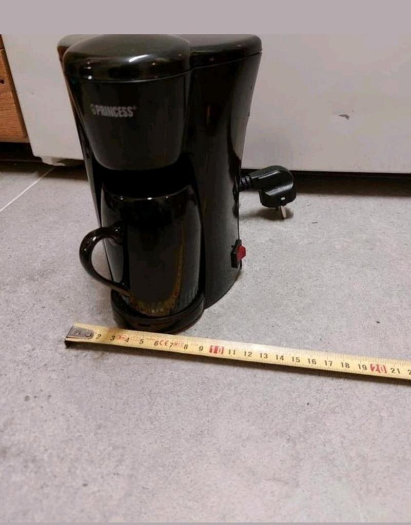Princess 1kop koffie koffieapparaat 220v
One cup coffeemaker, Ophalen of Verzenden, Gebruikt