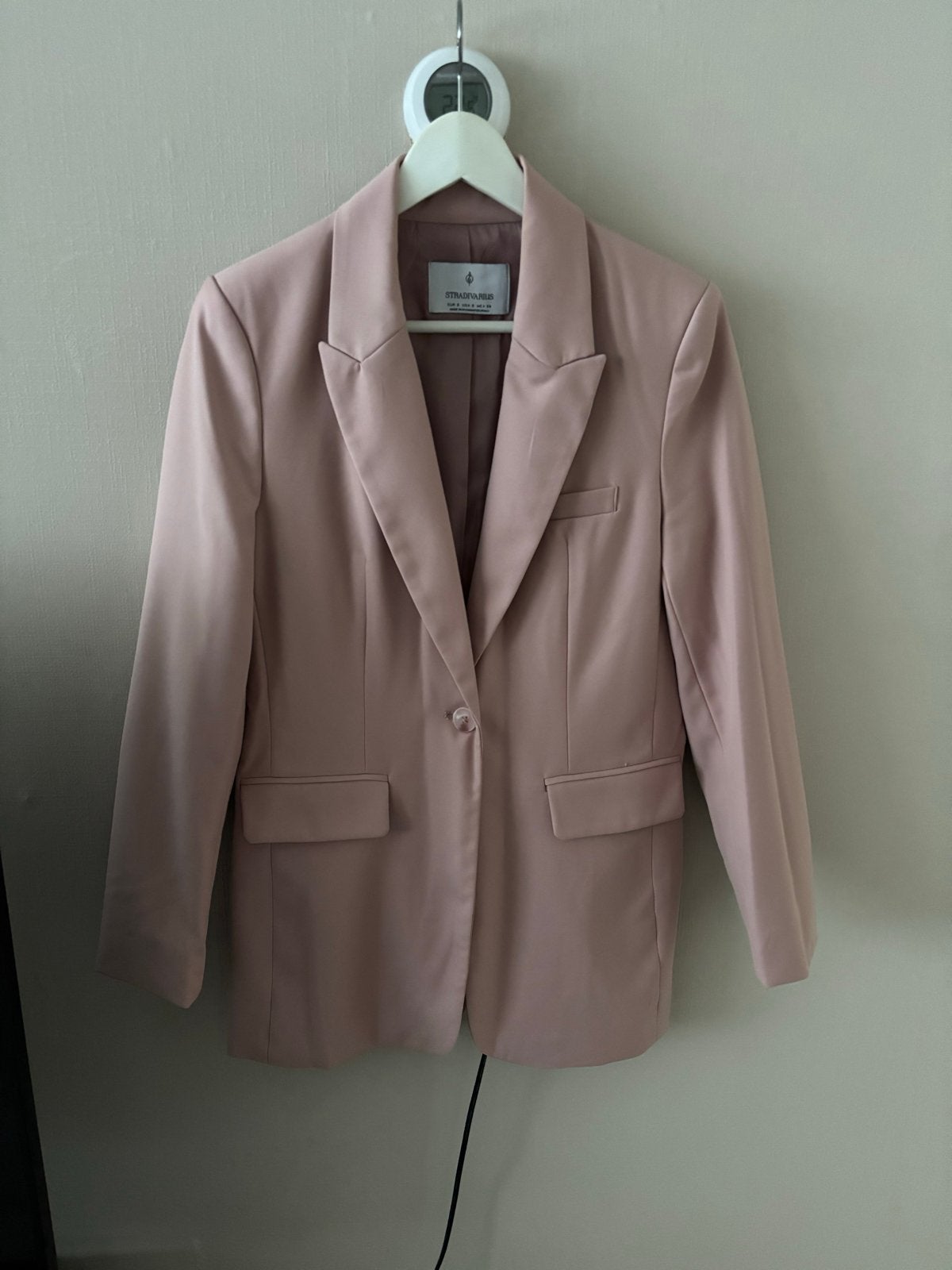 Stradivarius Roze Blazer Maat S, Ophalen of Verzenden, Zo goed als nieuw, Jasje, Roze