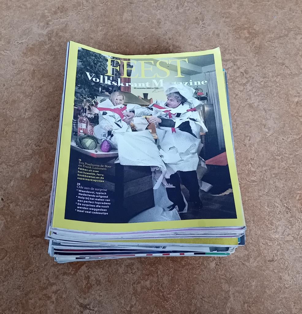 Volkskrant Magazines jaren 2020 tot en met 2023, Ophalen, Gelezen, Krant