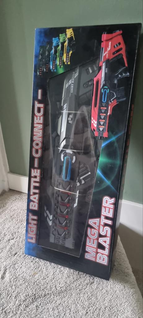 Light Battle Connect Mega Blaster Lasergame Geweer, Ophalen of Verzenden, Nieuw