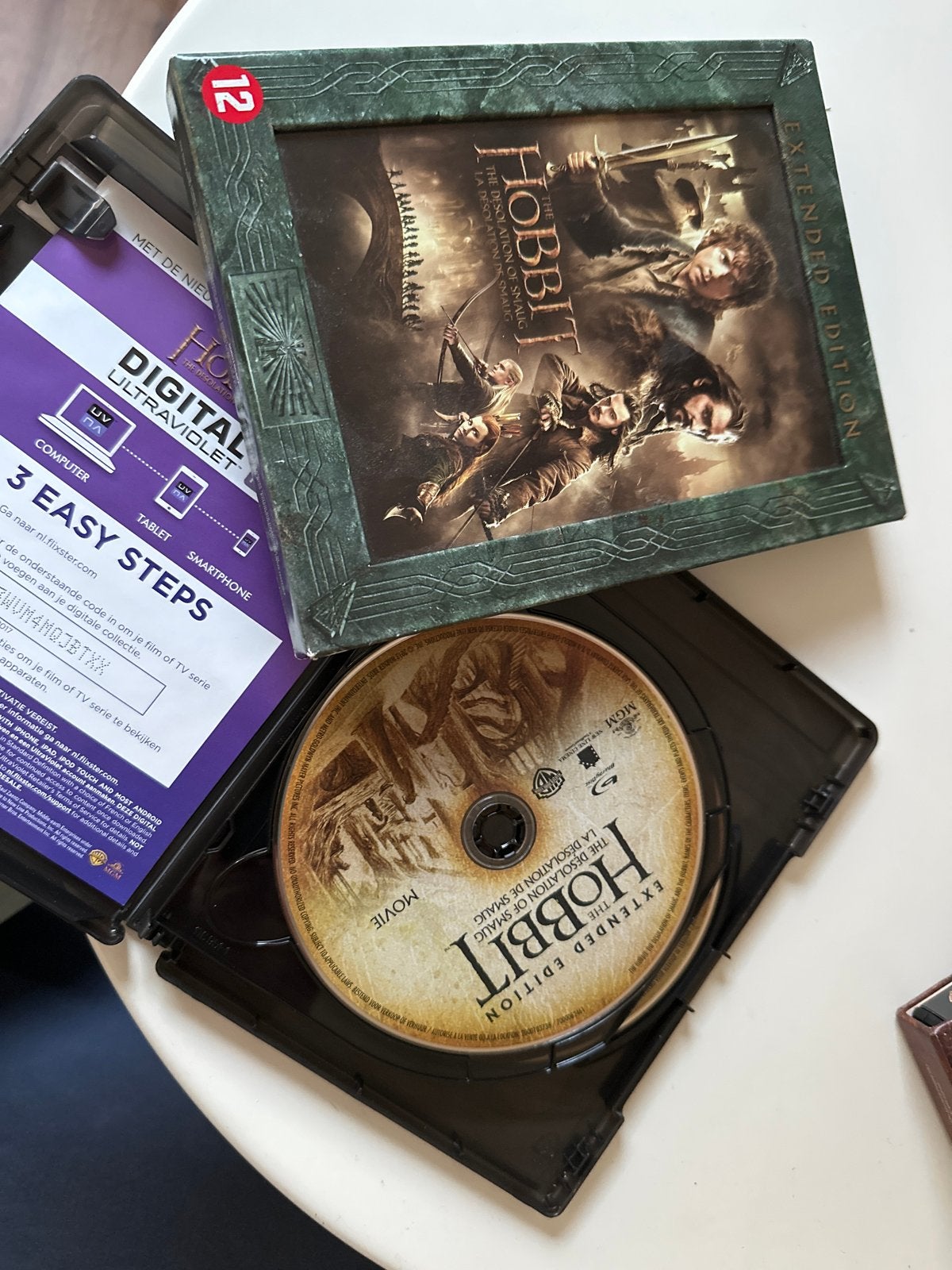 The Hobbit: The Desolation of Smaug - Extended Edition Blu-r, Cd's en Dvd's, Blu-ray, Ophalen, Avontuur, Engels, Nederlands