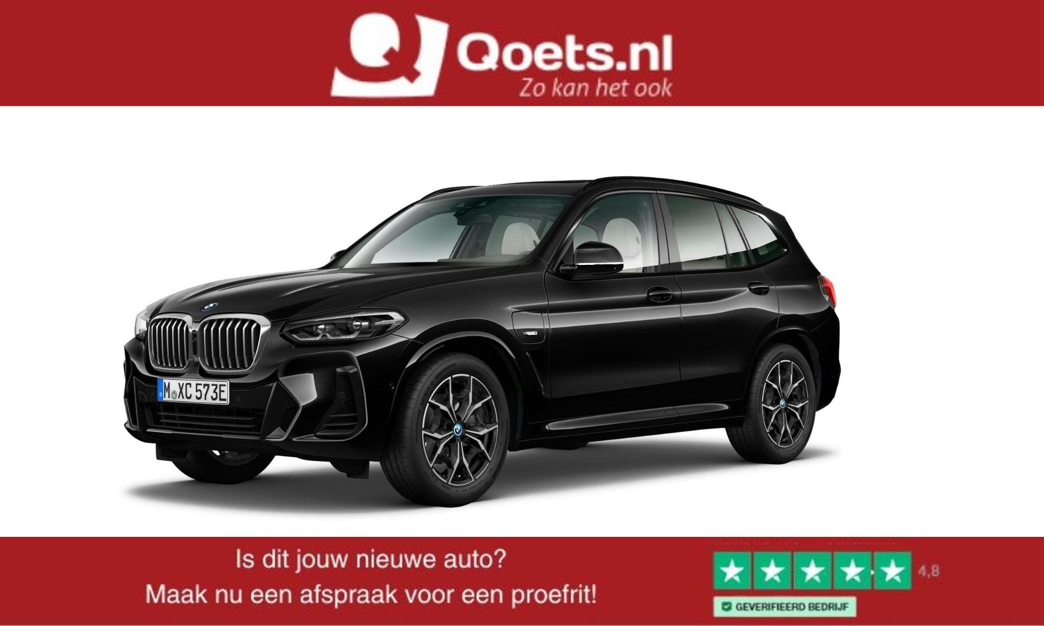 BMW X3 xDrive30e M Sport - Panoramdak - Parking Assistant Pl, 1998 cc, Gebruikt, 4 cilinders, Met garantie (alle)