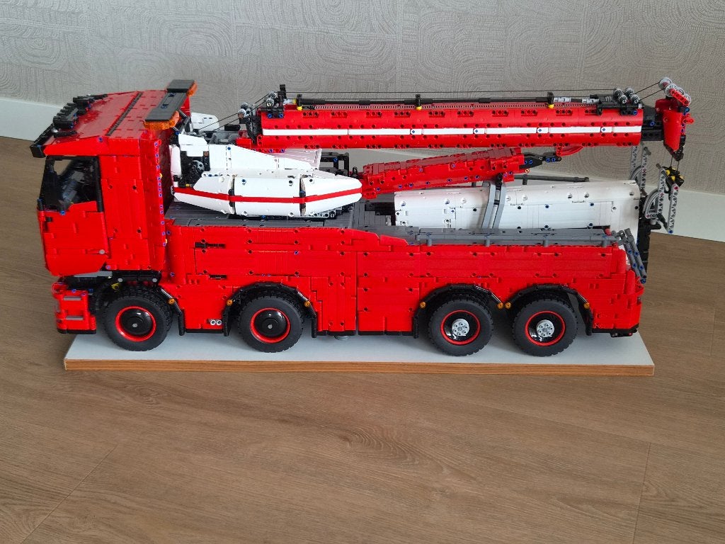 Mouldking 19008 sleepwagen/Towtruck, Ophalen, Compleet, Zo goed als nieuw, Technic