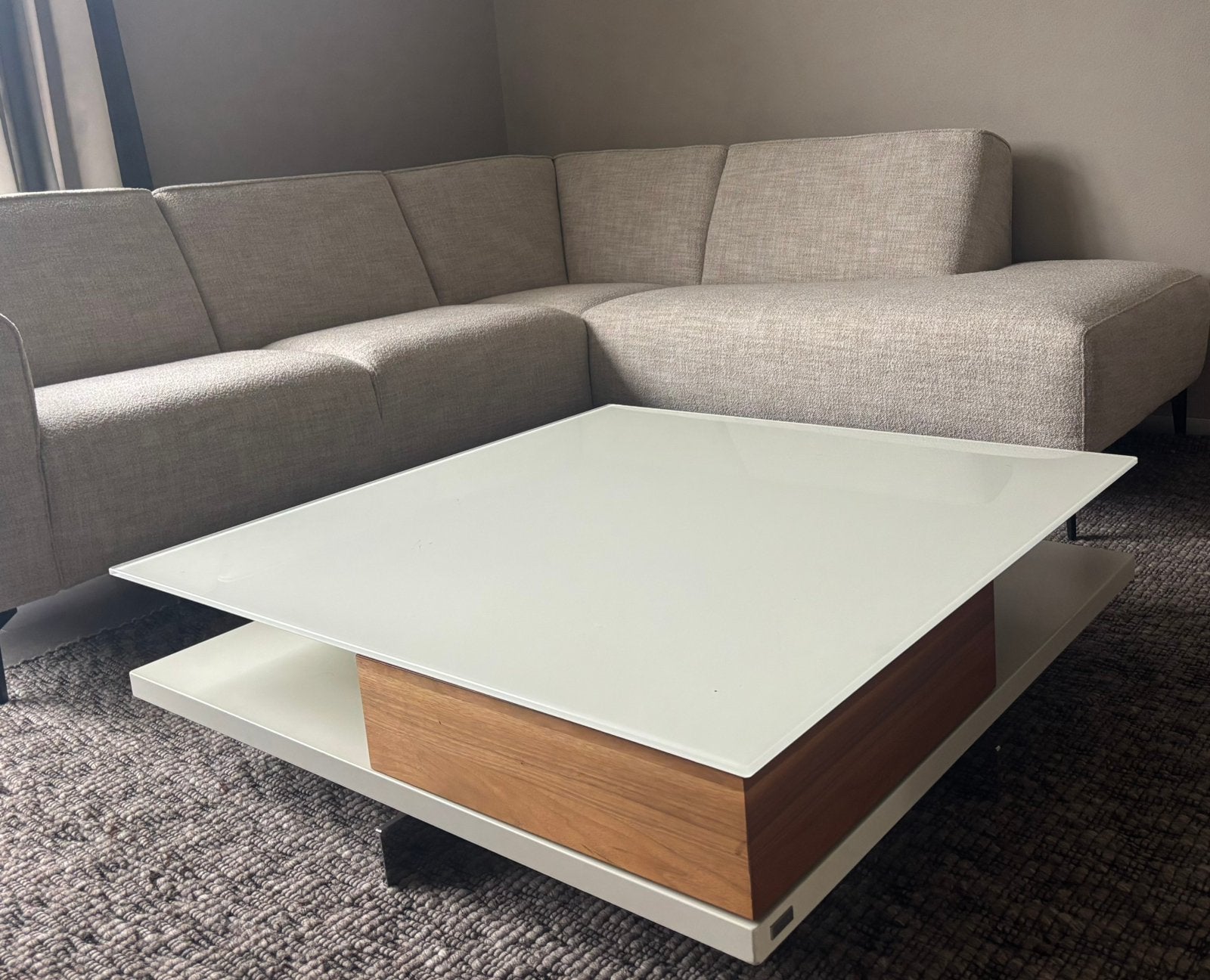 Hulsta CT90 salontafel, Ophalen, Overige materialen, Gebruikt, Vierkant