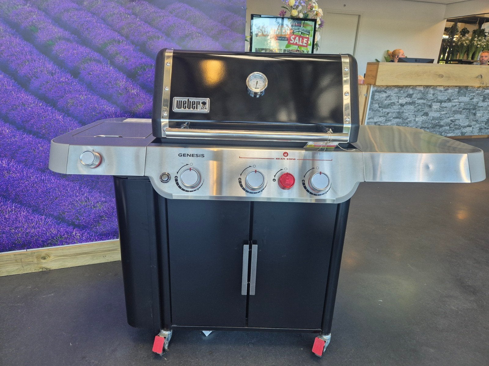 Weber Genesis e 335 Gasbarbecue, Ophalen, Zo goed als nieuw, Weber