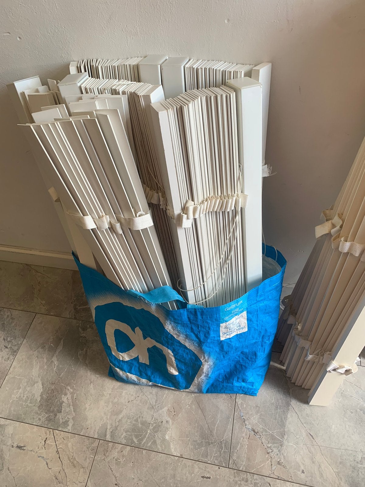 5 jalousie te koop 80 cm breed hoog 130 cm, Gebruikt, 100 cm of meer, 60 cm of meer, Ophalen of Verzenden