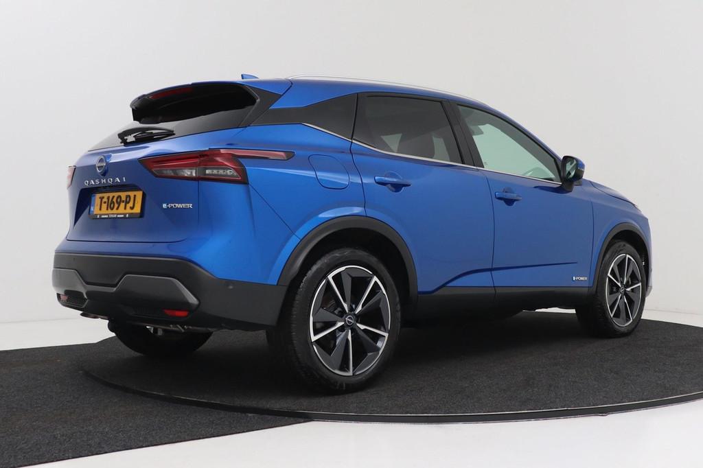 Nissan Qashqai 1.5 e-Power Tekna | Trekhaak | Panoramadak |, 1497 cc, Gebruikt, 190 pk, Blauw